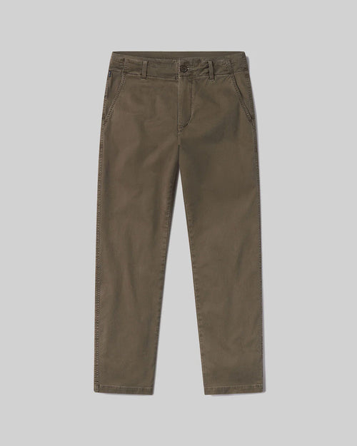 ELIJAH RELAXED STRAIGHT CHINO TWILL / PINE