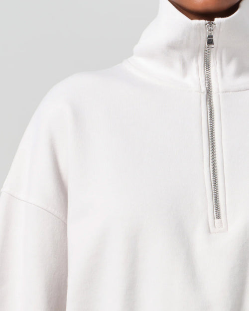 BETHAN QUARTER ZIP SWEATSHIRT / WIRED