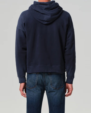 ARCHIVE HOODIE / WASHED MARINE