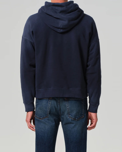 ARCHIVE HOODIE / WASHED MARINE