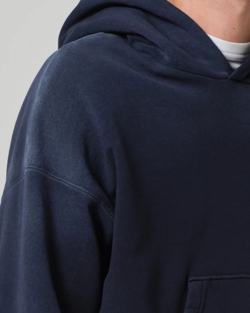 ARCHIVE HOODIE / WASHED MARINE