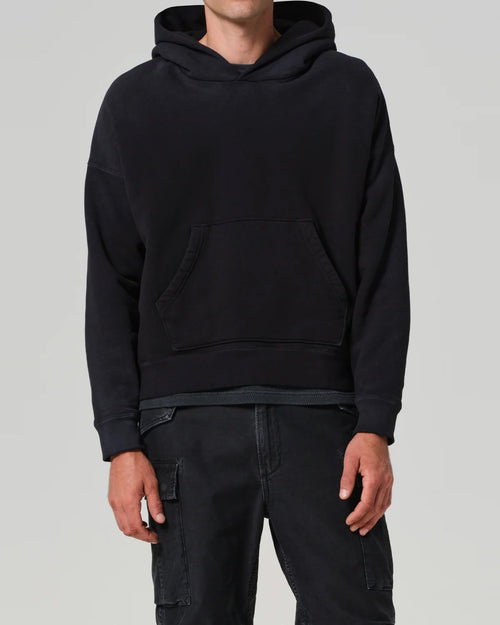 ARCHIVE HOODIE / WASHED BLACK