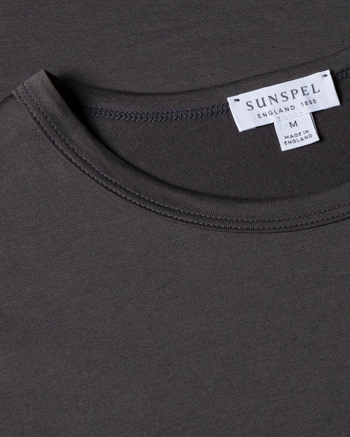 CLASSIC CREW NECK T-SHIRT / CHARCOAL