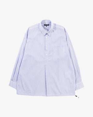 B002 STRIPED SHIRT / BLUE WHITE