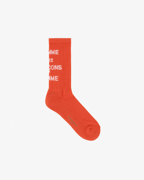 K501 SOCKS / ORANGE