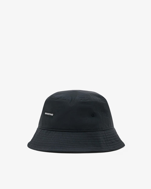 K602 BRIEFING BUCKET HAT / BLACK