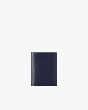 SA0641 CLASSIC BIFOLD CARD HOLDER WALLET / NAVY