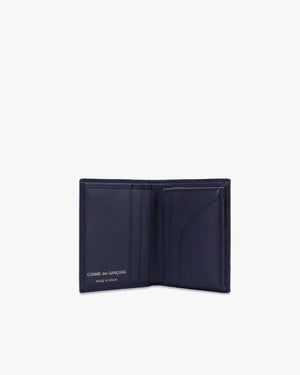 SA0641 CLASSIC BIFOLD CARD HOLDER WALLET / NAVY