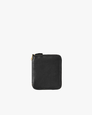 SA2100WW WASHED FULL ZIP WALLET LARGE / BLACK