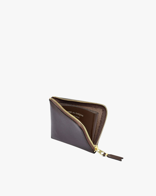 SA3100 CLASSIC ZIP AROUND WALLET / BROWN