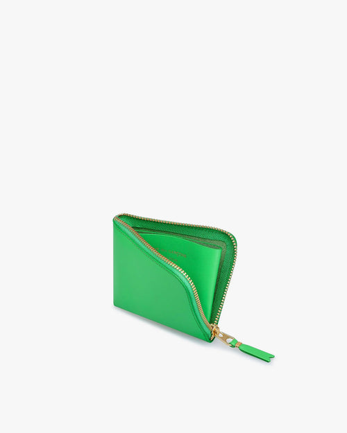 SA3100 CLASSIC ZIP AROUND WALLET / GREEN