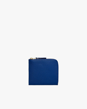 SA3100LG LUXURY ZIP AROUND WALLET / BLUE