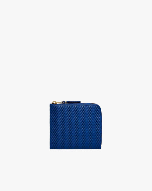 SA3100LG LUXURY ZIP AROUND WALLET / BLUE