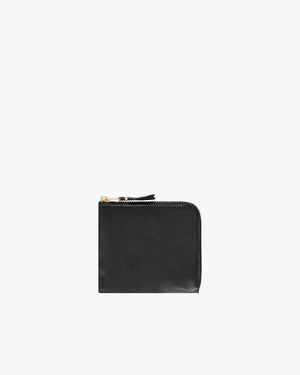 SA3100WW WASHED ZIP AROUND WALLET / BLACK