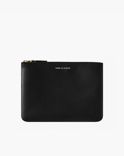 SA5100 CLASSIC LARGE  ZIP POUCH / BLACK