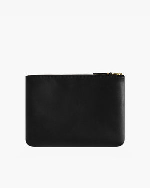 SA5100 CLASSIC LARGE  ZIP POUCH / BLACK