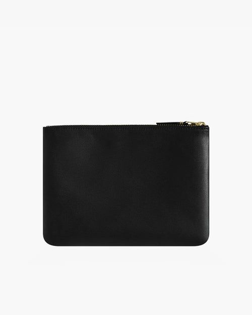 SA5100 CLASSIC LARGE  ZIP POUCH / BLACK