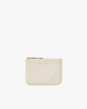 SA8100 CLASSIC ZIP POUCH / OFF WHITE