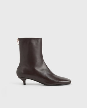 DAY NAPPA ANKLE BOOTS / BROWN