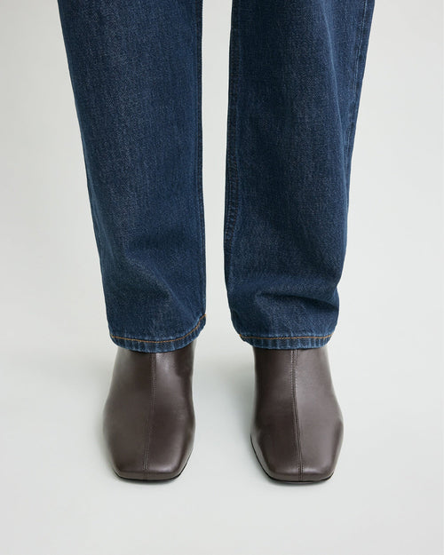 DAY NAPPA ANKLE BOOTS / BROWN