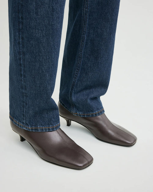 DAY NAPPA ANKLE BOOTS / BROWN