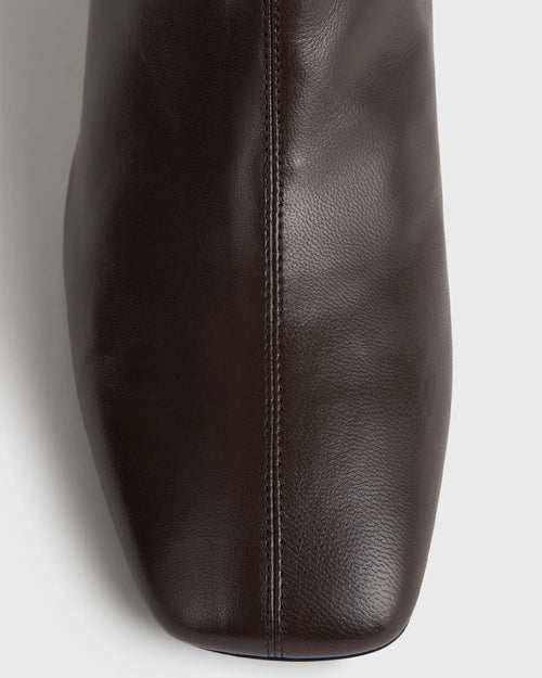 DAY NAPPA ANKLE BOOTS / BROWN