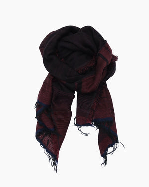 MIDDLE SHAW / DEEP BURGUNDY