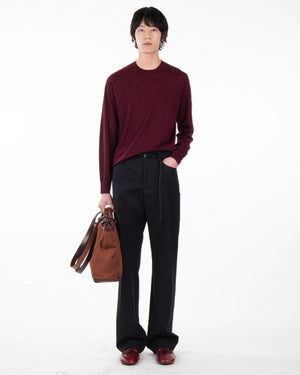 MURTON SWEATER / WINE