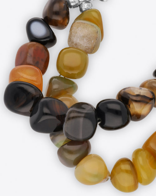 STONE BRACELET / OLIVE