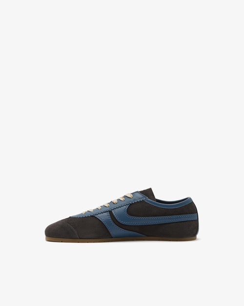 SUEDE SNEAKERS / STEEL