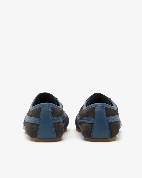SUEDE SNEAKERS / STEEL