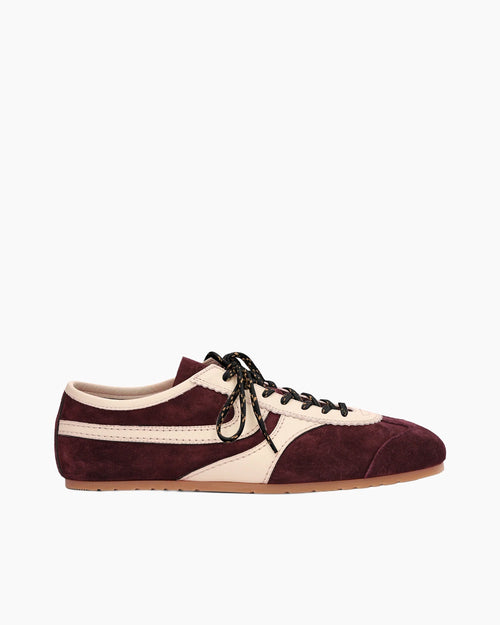 SUEDE SNEAKERS / DARK PURPLE