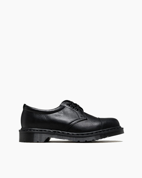 1461 MHL x DR. MARTENS / BLACK GRAINED OILED