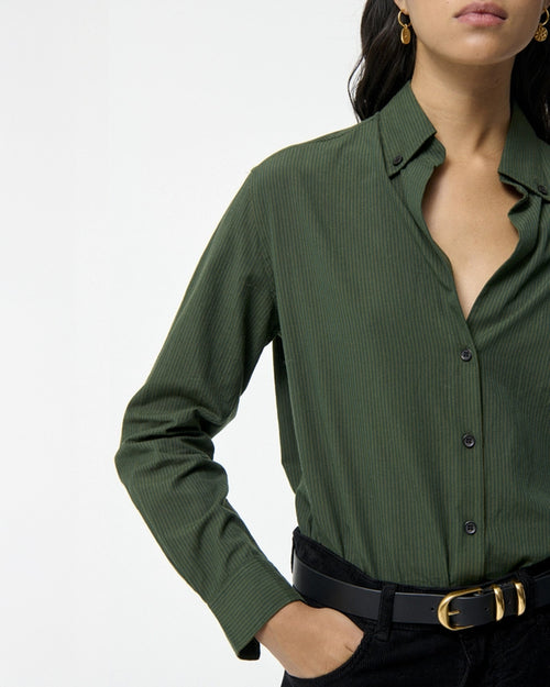 DRUYAT BLOUSE / VERT