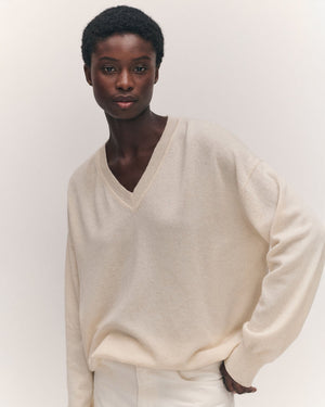 TAHRA V-NECK / CANVAS