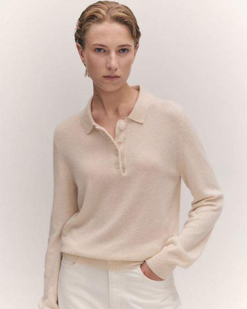 AOIFE POLO SHIRT / CANVAS