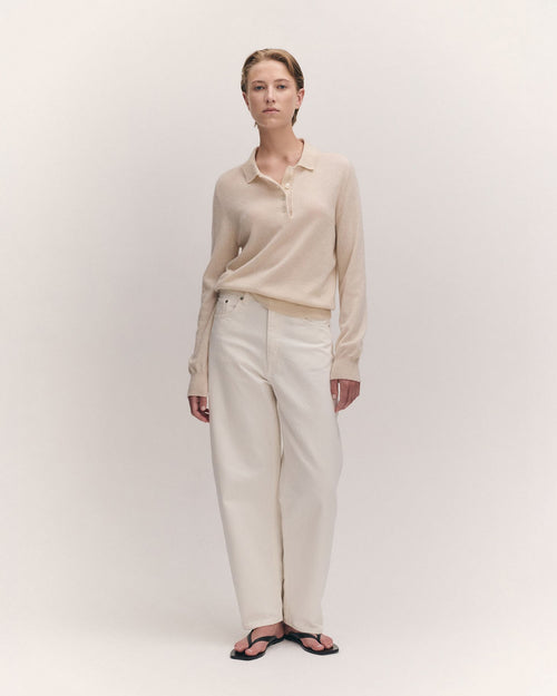 AOIFE POLO SHIRT / CANVAS