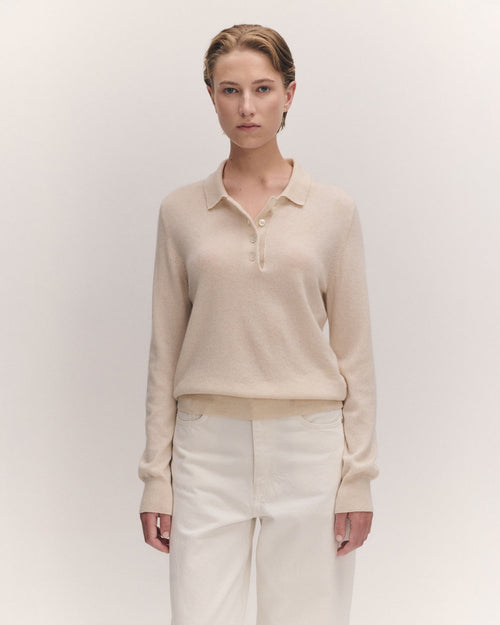 AOIFE POLO SHIRT / CANVAS