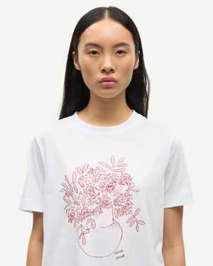 SACAMINO SS T-SHIRT 15276 / EARTH HOLLY BERRIES