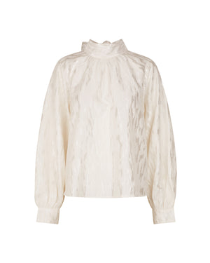 EBBALI BLOUSE 15042 / ARCTIC WOLF
