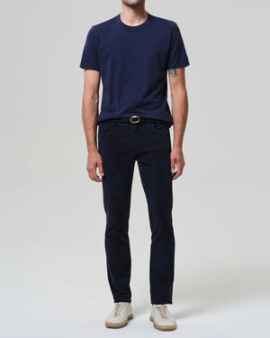 ELIJAH RELAXED STRAIGHT CASHMERE TOUCH / NAVY