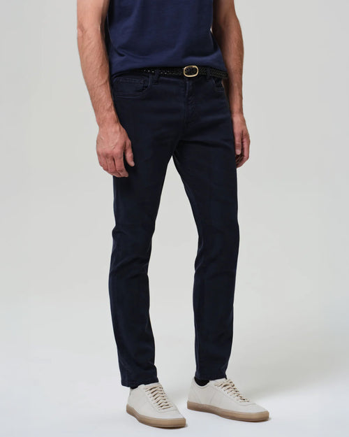 ELIJAH RELAXED STRAIGHT CASHMERE TOUCH / NAVY