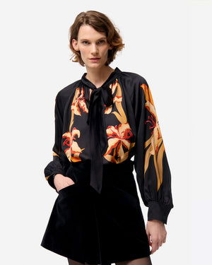 FADILA BLOUSE / NOIR