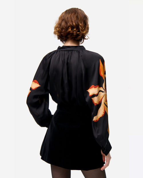 FADILA BLOUSE / NOIR