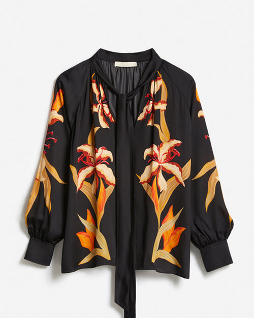 FADILA BLOUSE / NOIR