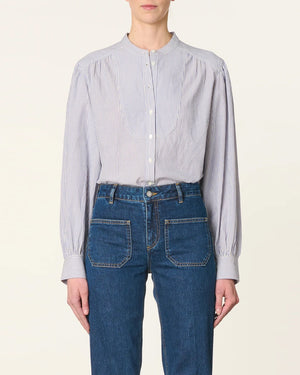 FLORISSE BLOUSE / BLEU