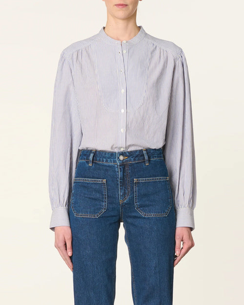 FLORISSE BLOUSE / BLEU
