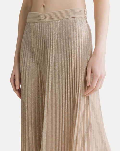 RISING SUN SOLEIL PLISSE' SKIRT / LOTO