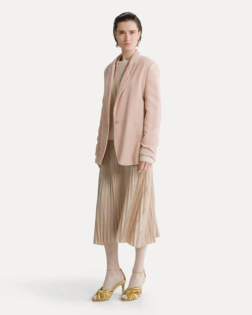 RISING SUN SOLEIL PLISSE' SKIRT / LOTO
