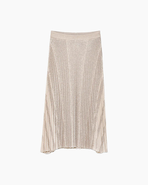 RISING SUN SOLEIL PLISSE' SKIRT / LOTO